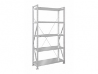 Стеллаж MS U 2000x1000x400/5 — габариты 2000х1080х400 мм, нагрузка 1000 кг