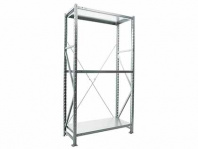 Стеллаж MS U 200/100x50/3 — габариты 2000х1080х500 мм, нагрузка 1000 кг