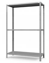 Стеллаж металлический MS Strong 2550х1000х800 3 полки — габариты 2550х1000х800 мм, нагрузка 750 кг